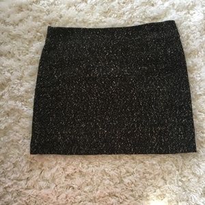 Dalia Collection Black Wool Ladies Skirt Size 6